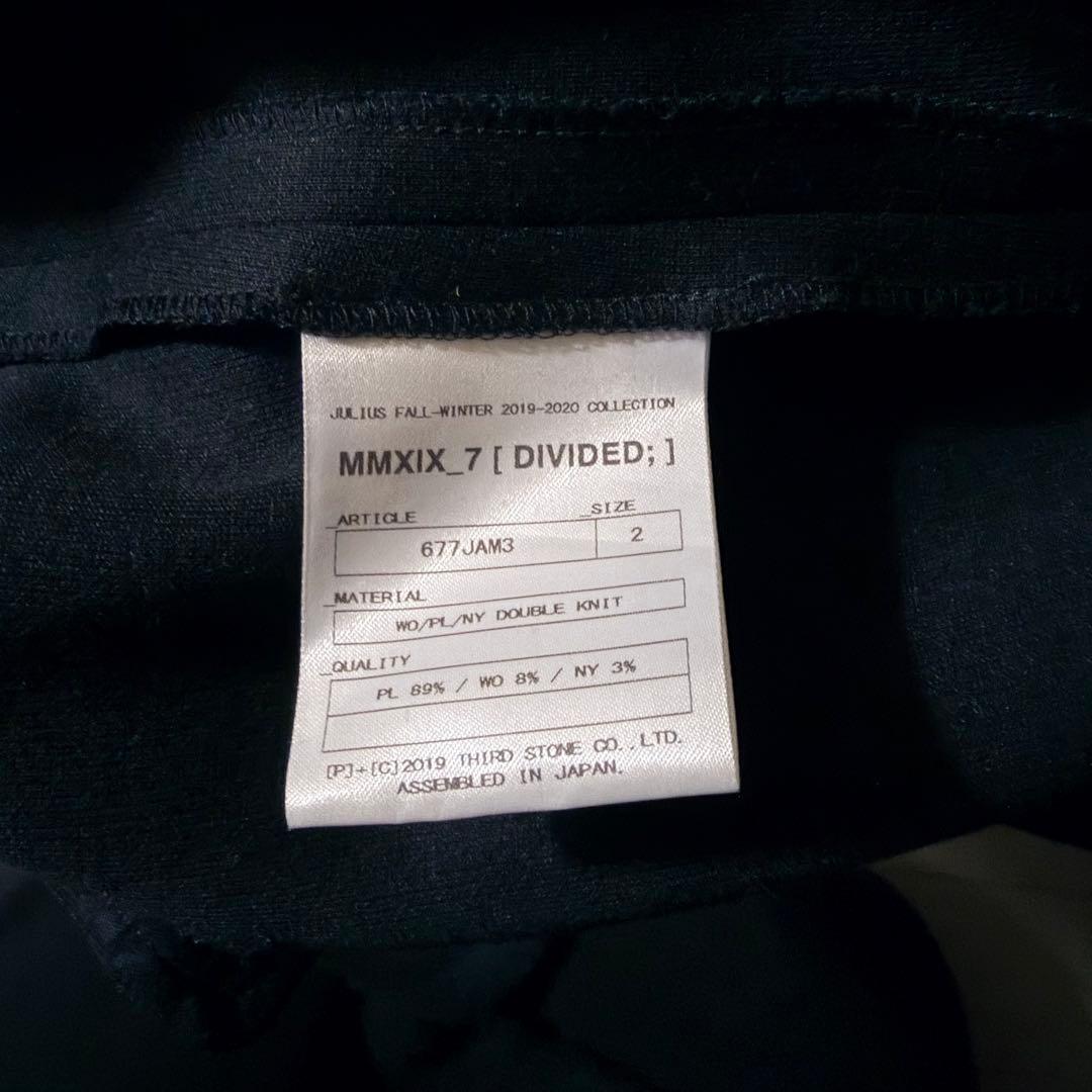 Julius オーバーサイズ long jaket & coat ブラック