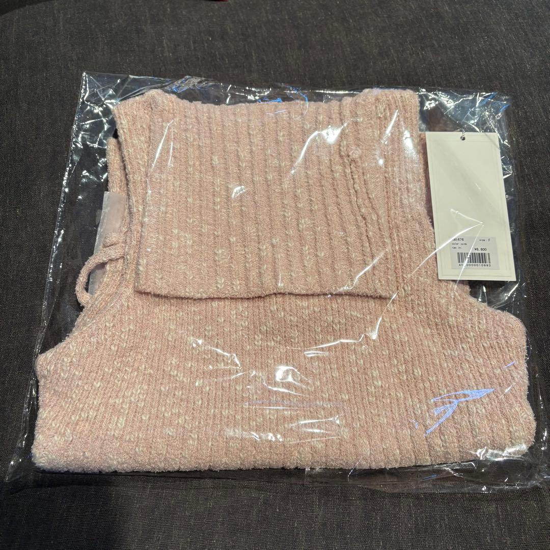 トップス andmary Rumi knit tank