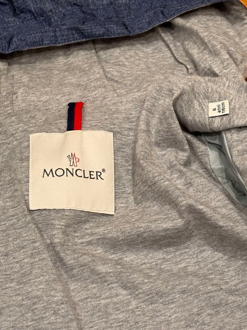 モンクレール　anni ナイロンパーカー　6A/116cm