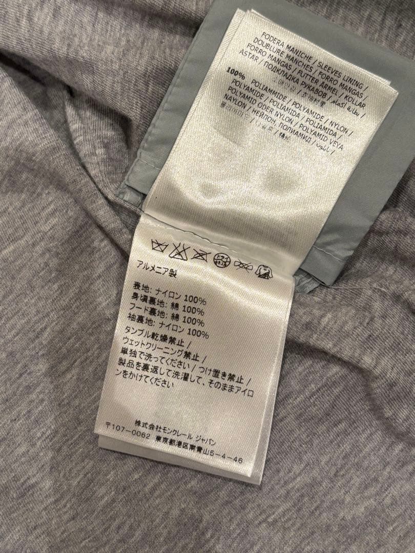 モンクレール　anni ナイロンパーカー　6A/116cm