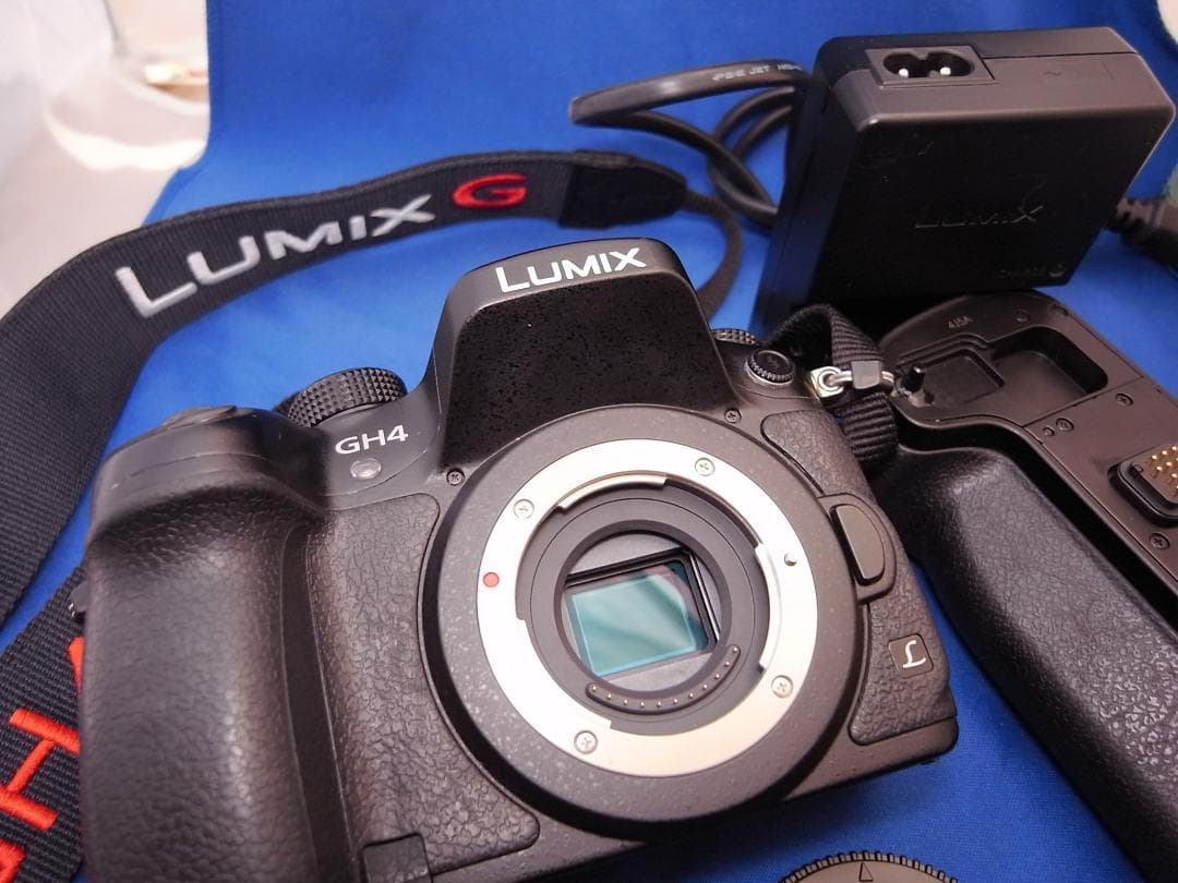GH4 　LUMIX DMC-GH4　DMW-BGGH3 　充電器付属　４K動画