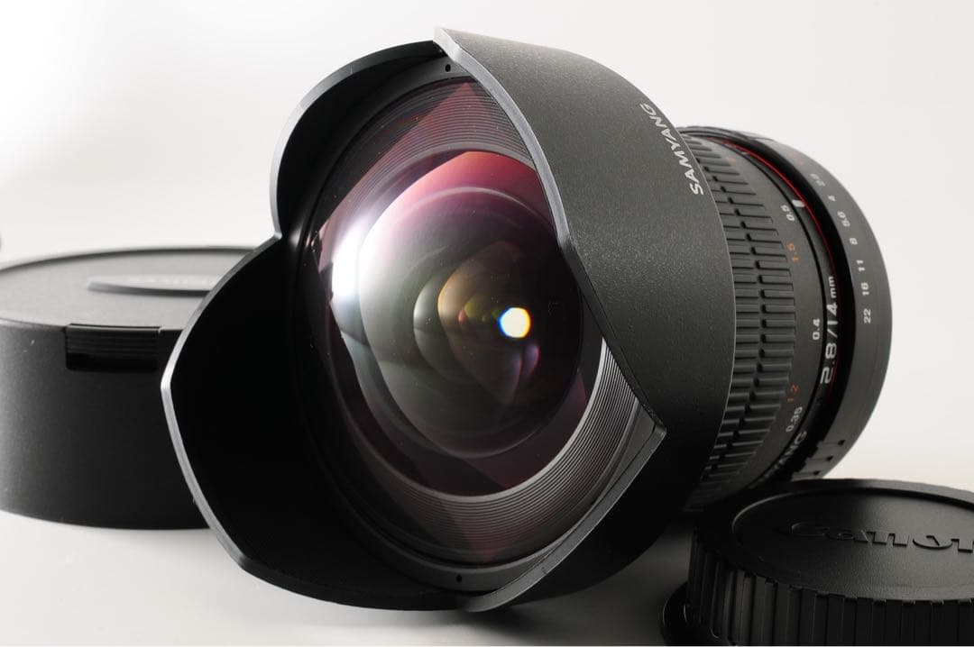 【美品】SAMYANG 14mm F2.8 ED IF UMC Canon EF