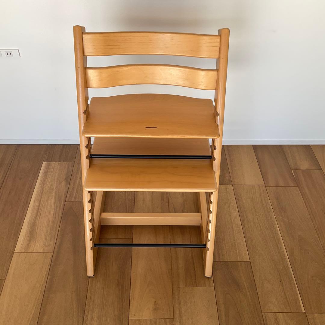 【ストッケ】 シリアル6トリップトラップ　キッズチェア　ベビーチェア　ハイチェア