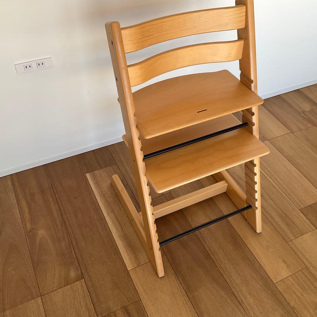 【ストッケ】 シリアル6トリップトラップ　キッズチェア　ベビーチェア　ハイチェア