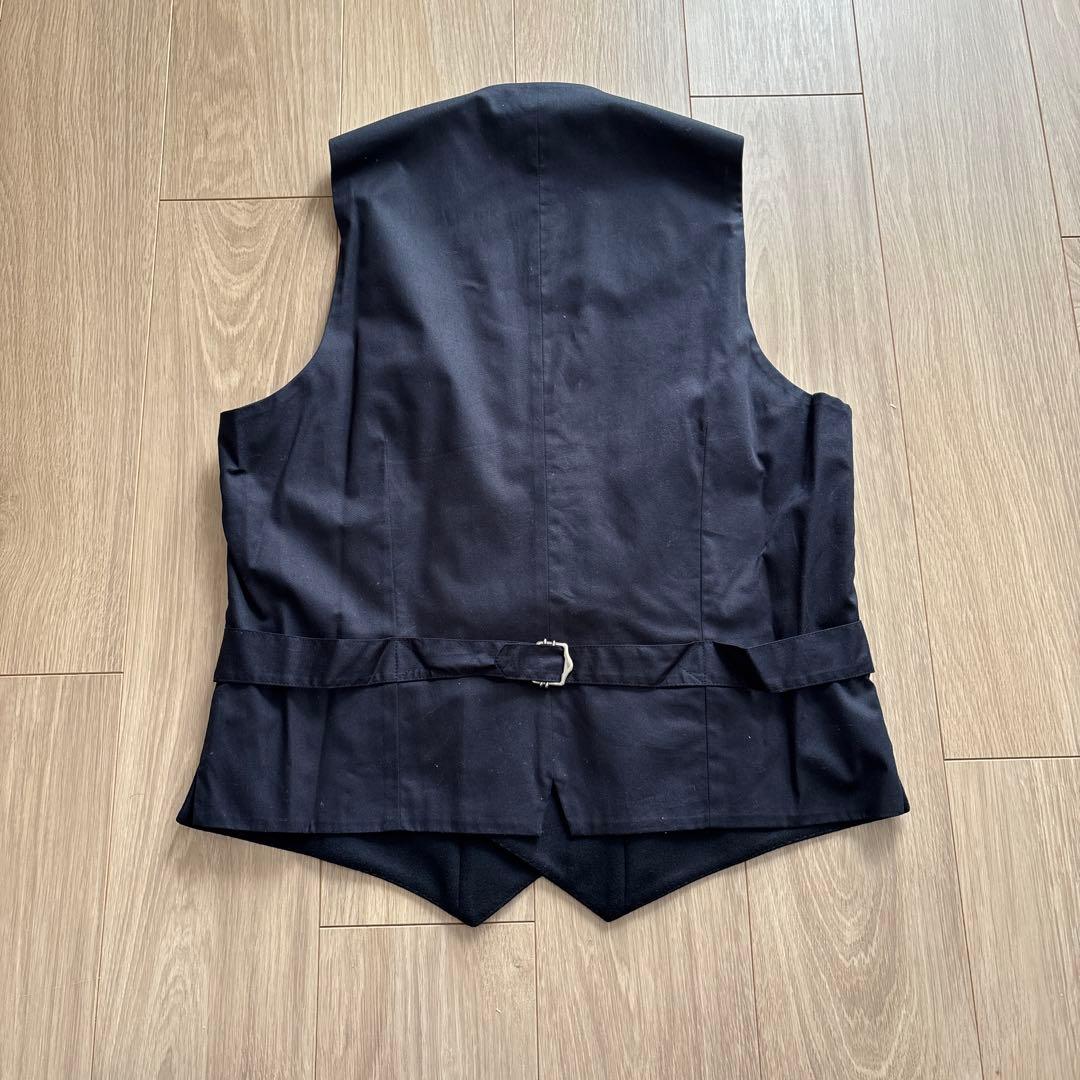 タグ付き未使用品！LARDINI ダブルジレ ブートニエール付き