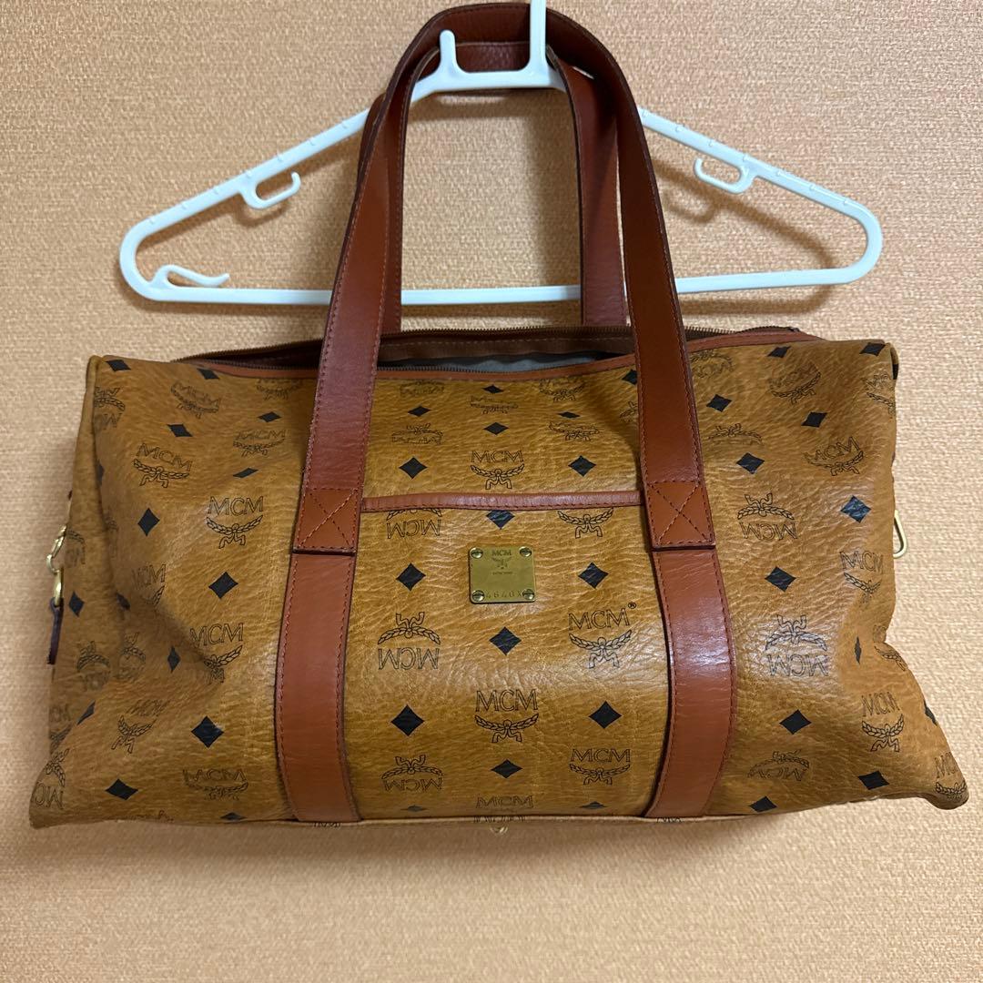 MCM ボストンバッグ ブラウン