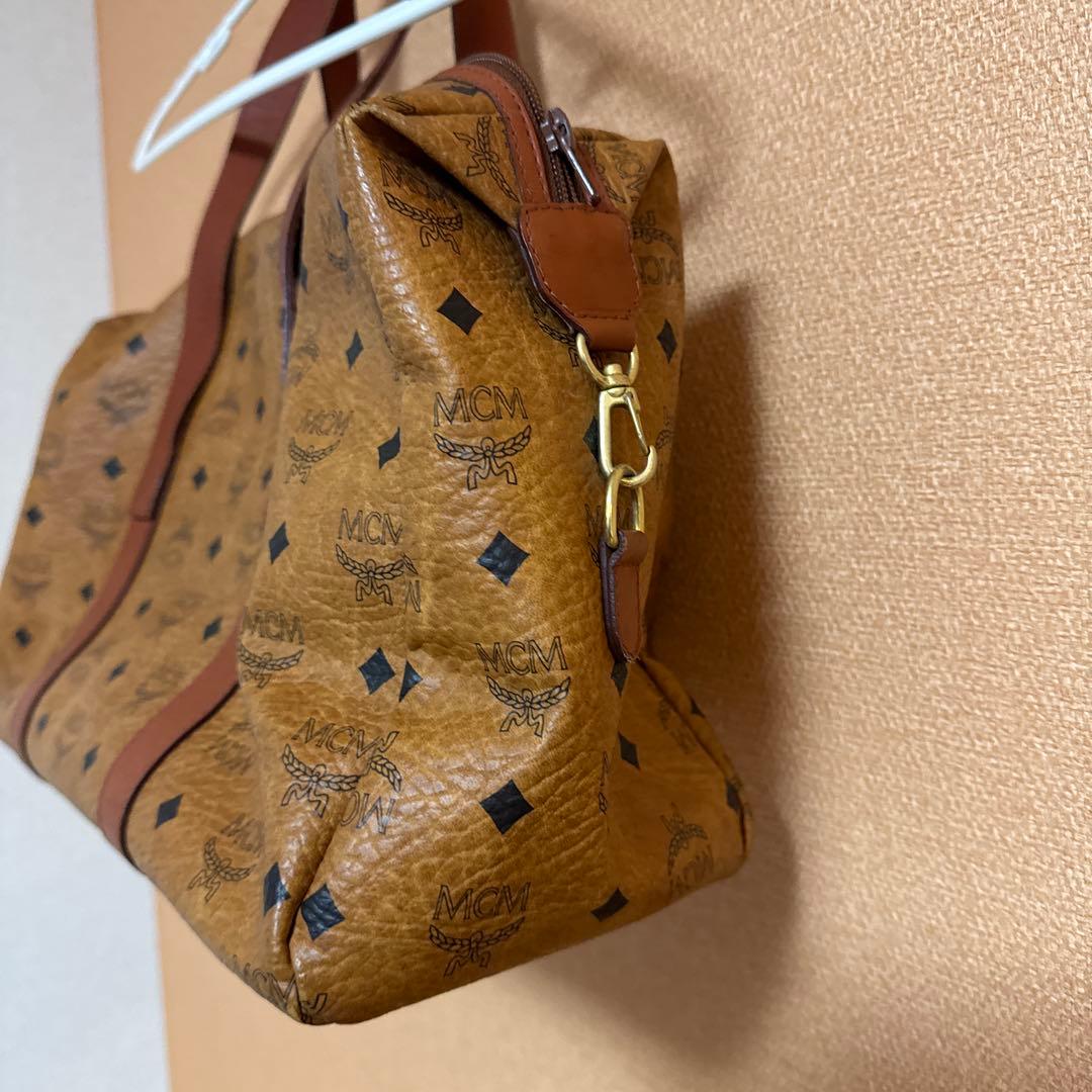 MCM ボストンバッグ ブラウン