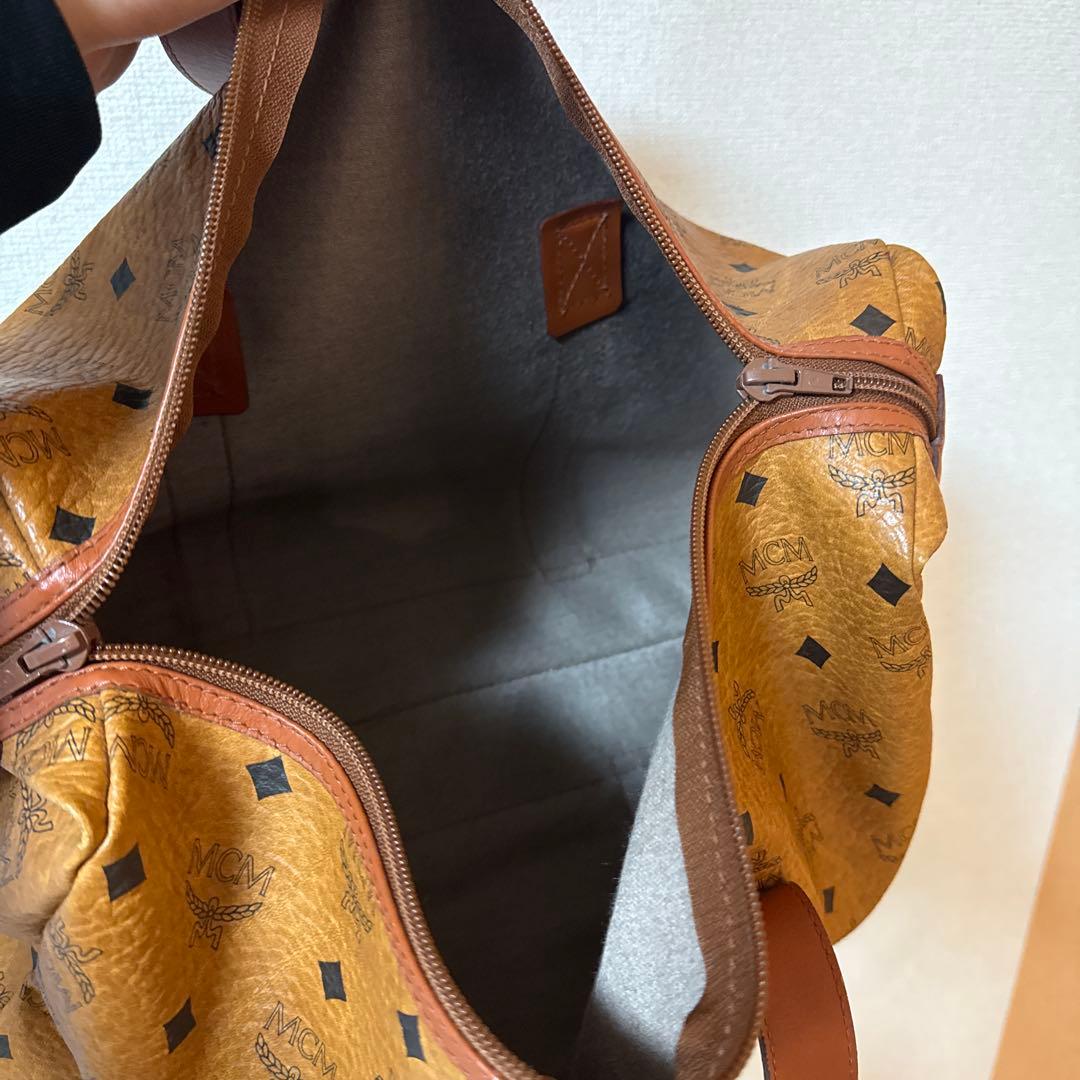 MCM ボストンバッグ ブラウン