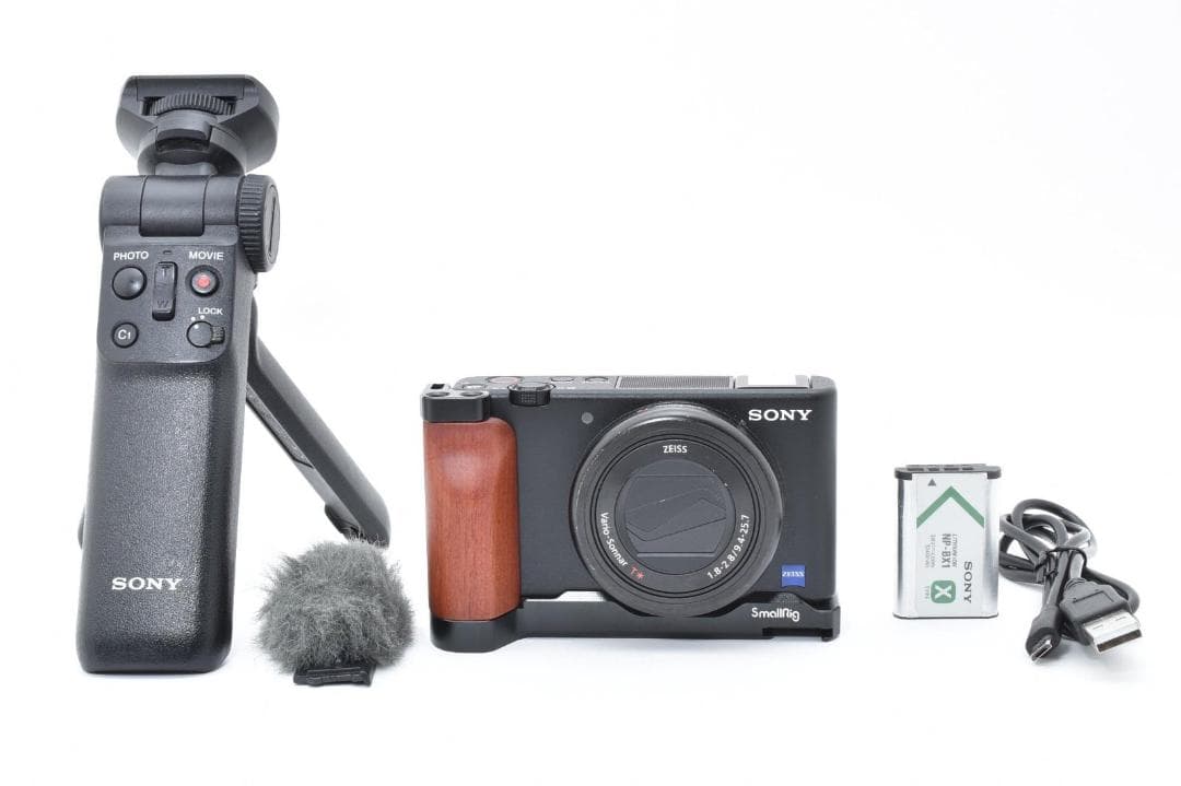 【新品級】ソニー SONY VLOGCAM ZV-1 シューティンググリップ