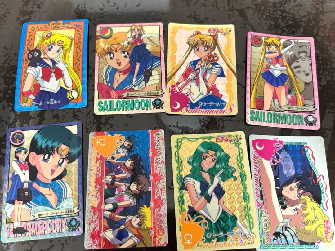 セーラームーン カードダス 137枚まとめ売り キラ8枚 ネプチューン他