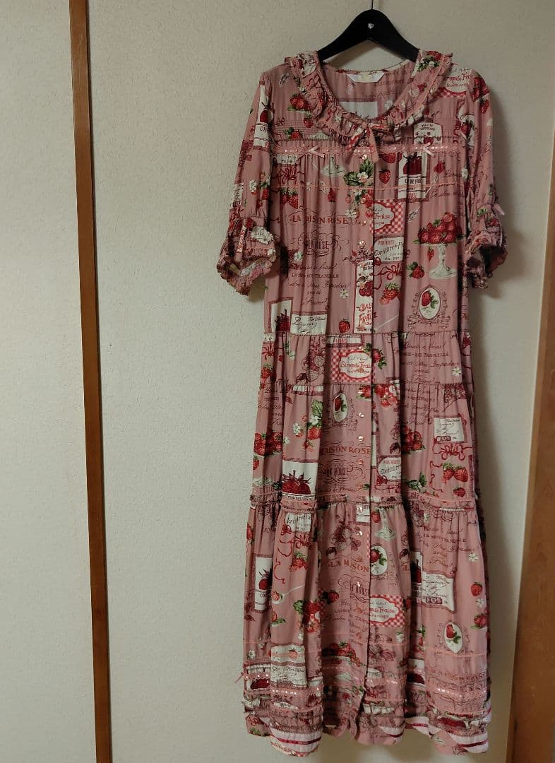 PINK HOUSEサロンドフレーズ　ロングワンピース