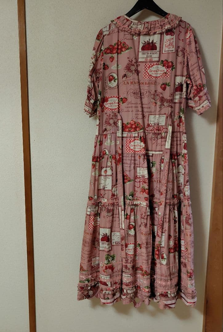 PINK HOUSEサロンドフレーズ　ロングワンピース