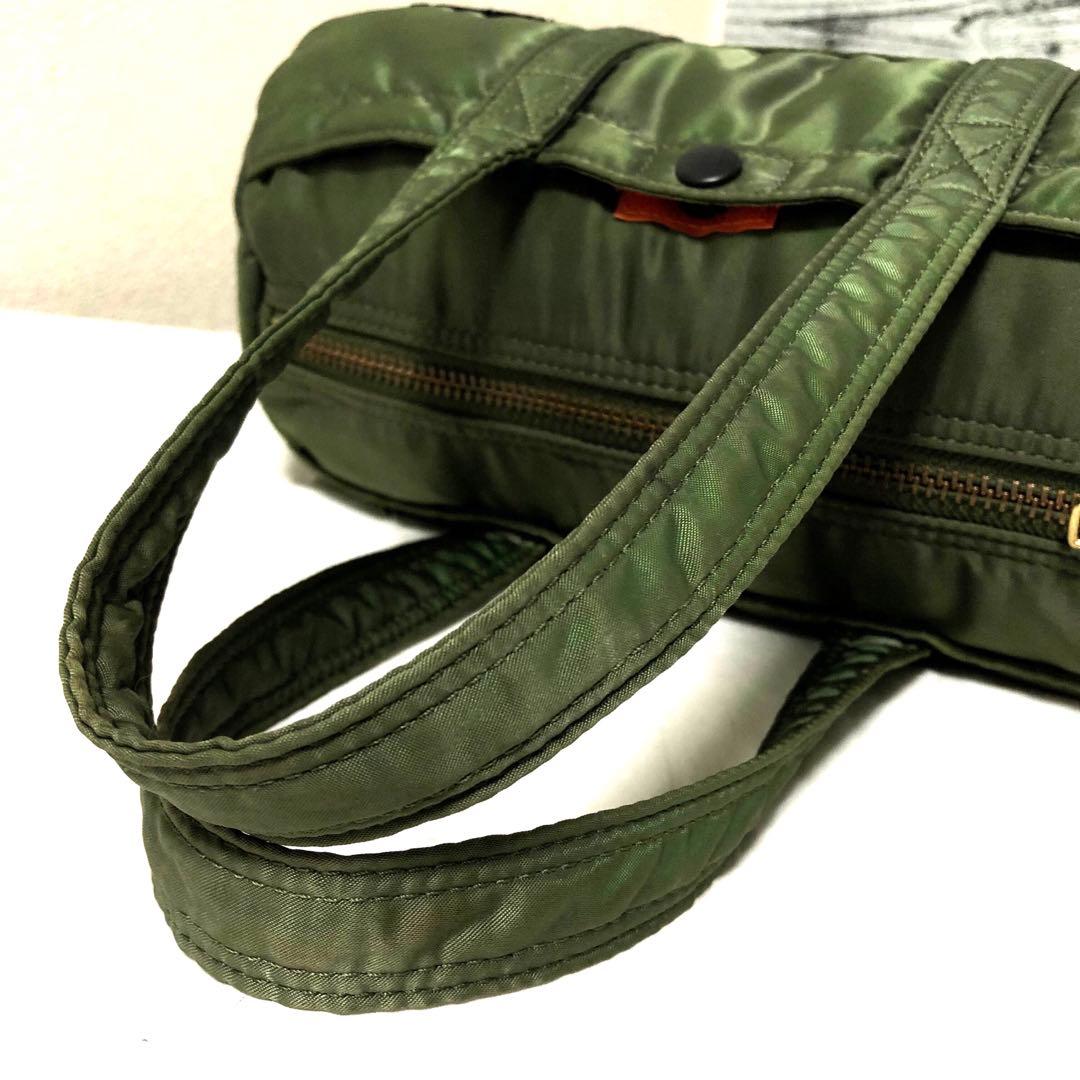 超美品✨希少 ポーター タンカー ダッフル ミニボストンバッグSサイズ セージ