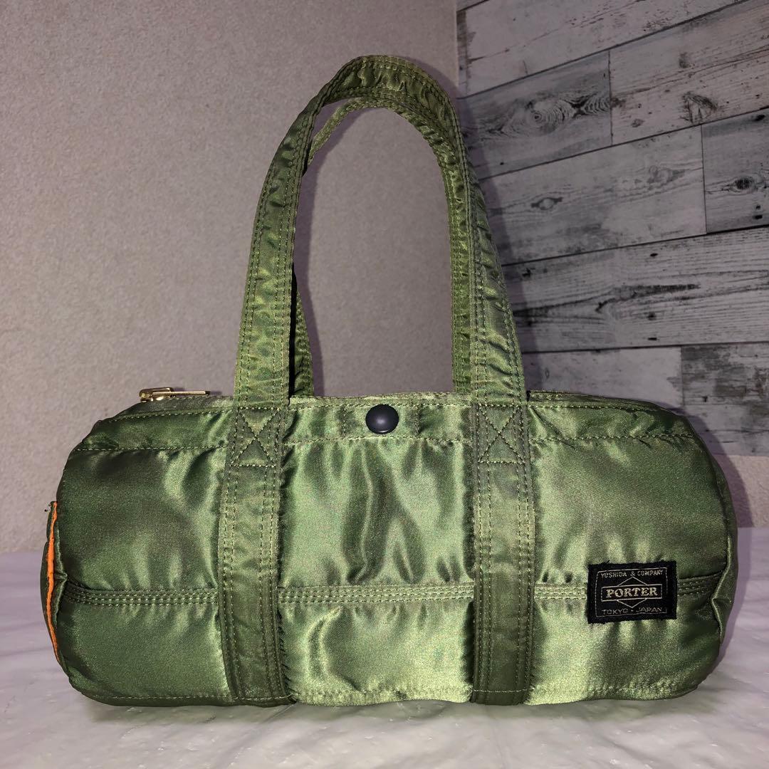 超美品✨希少 ポーター タンカー ダッフル ミニボストンバッグSサイズ セージ
