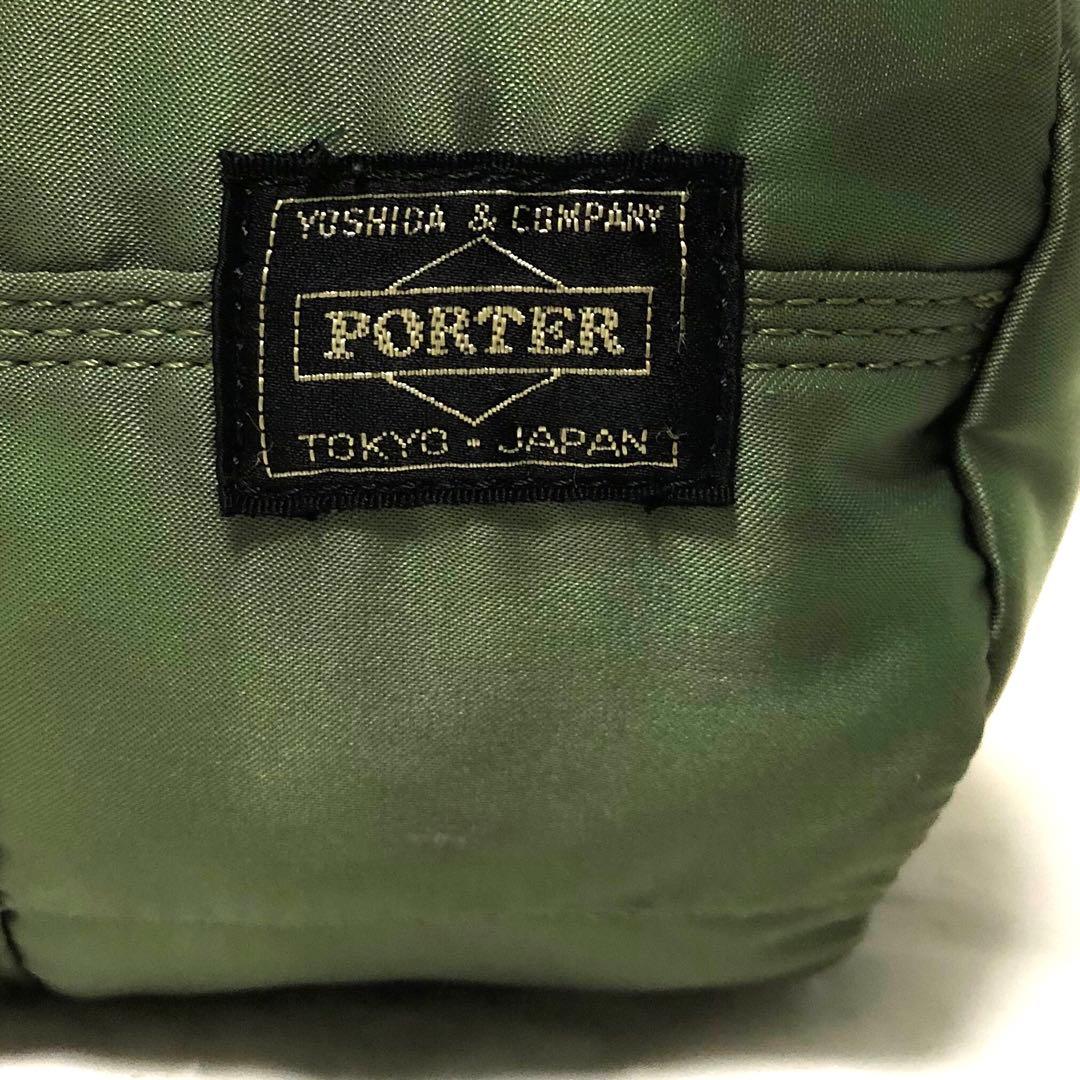 超美品✨希少 ポーター タンカー ダッフル ミニボストンバッグSサイズ セージ
