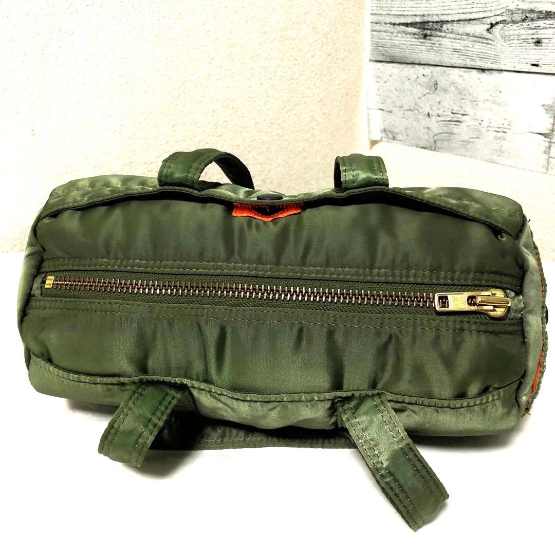超美品✨希少 ポーター タンカー ダッフル ミニボストンバッグSサイズ セージ