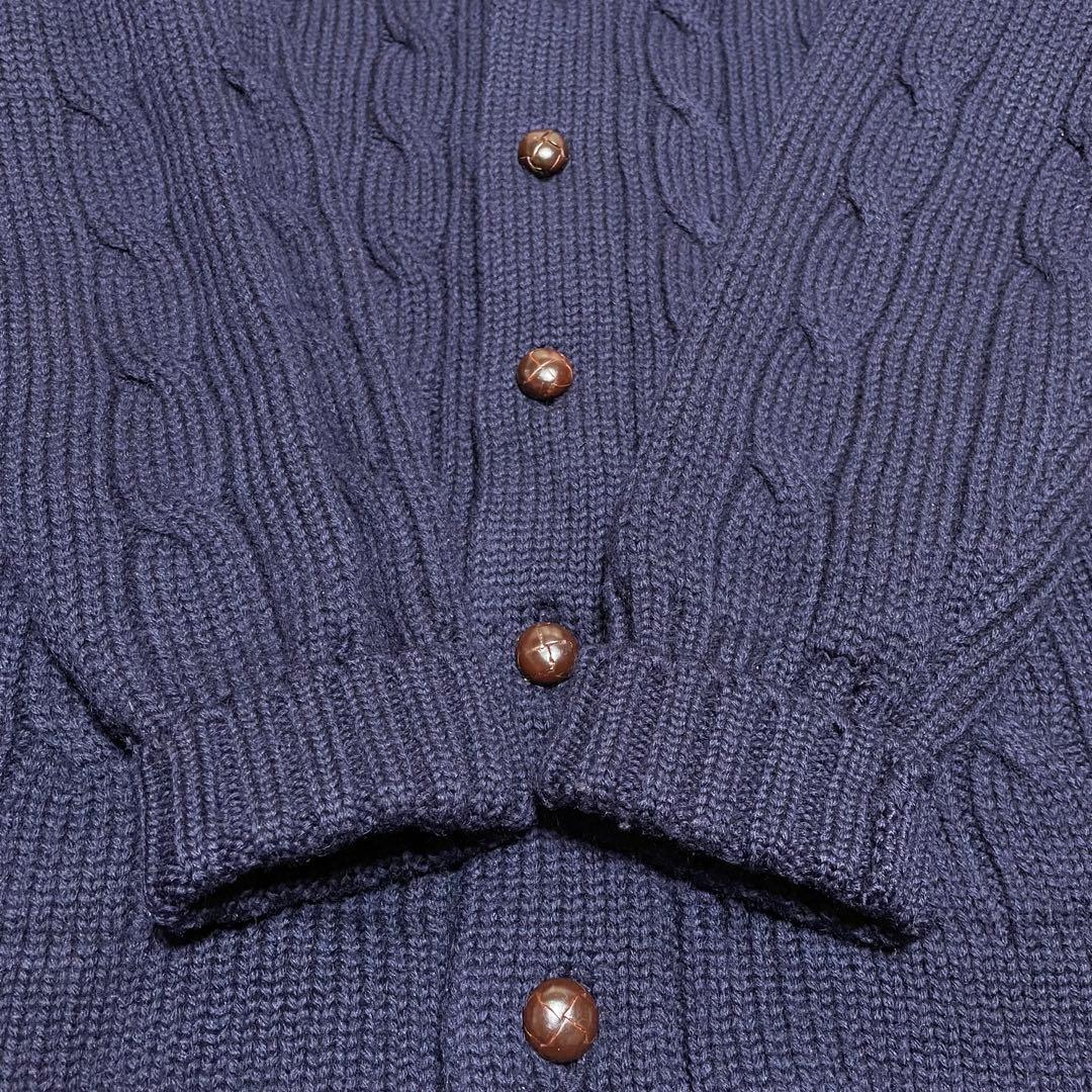 Polo By Ralph Lauren90s/ケーブルニット/ウール100%