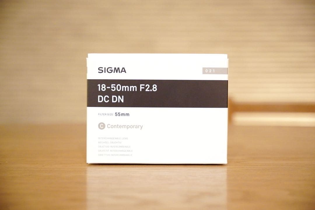 シグマ CONTEMPORARY 18-50mm F2.8 DC DN ソニーE