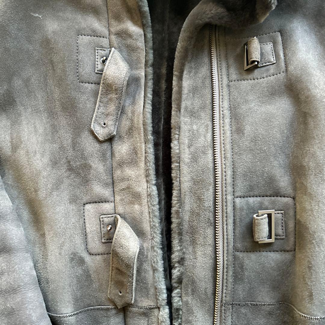 ぶんりゅうムートンダッフルコート