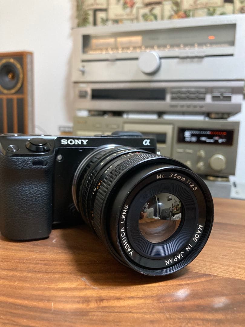 ヤシカ　ML 35mm f2.8 ヤシカコンタックス用　作例あり