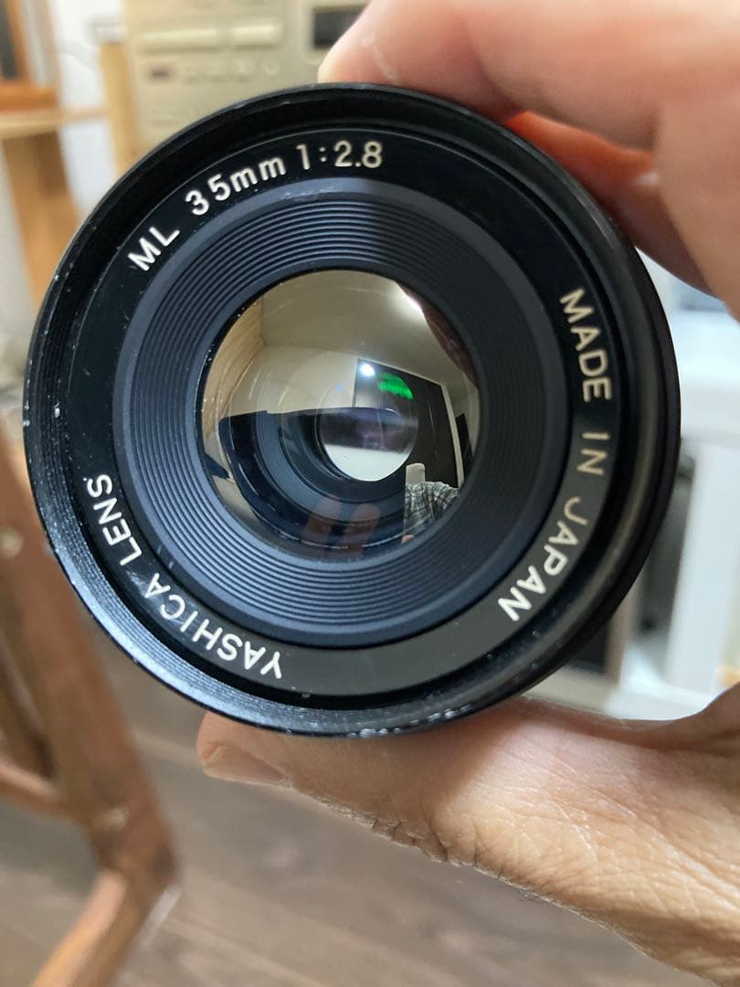 ヤシカ　ML 35mm f2.8 ヤシカコンタックス用　作例あり