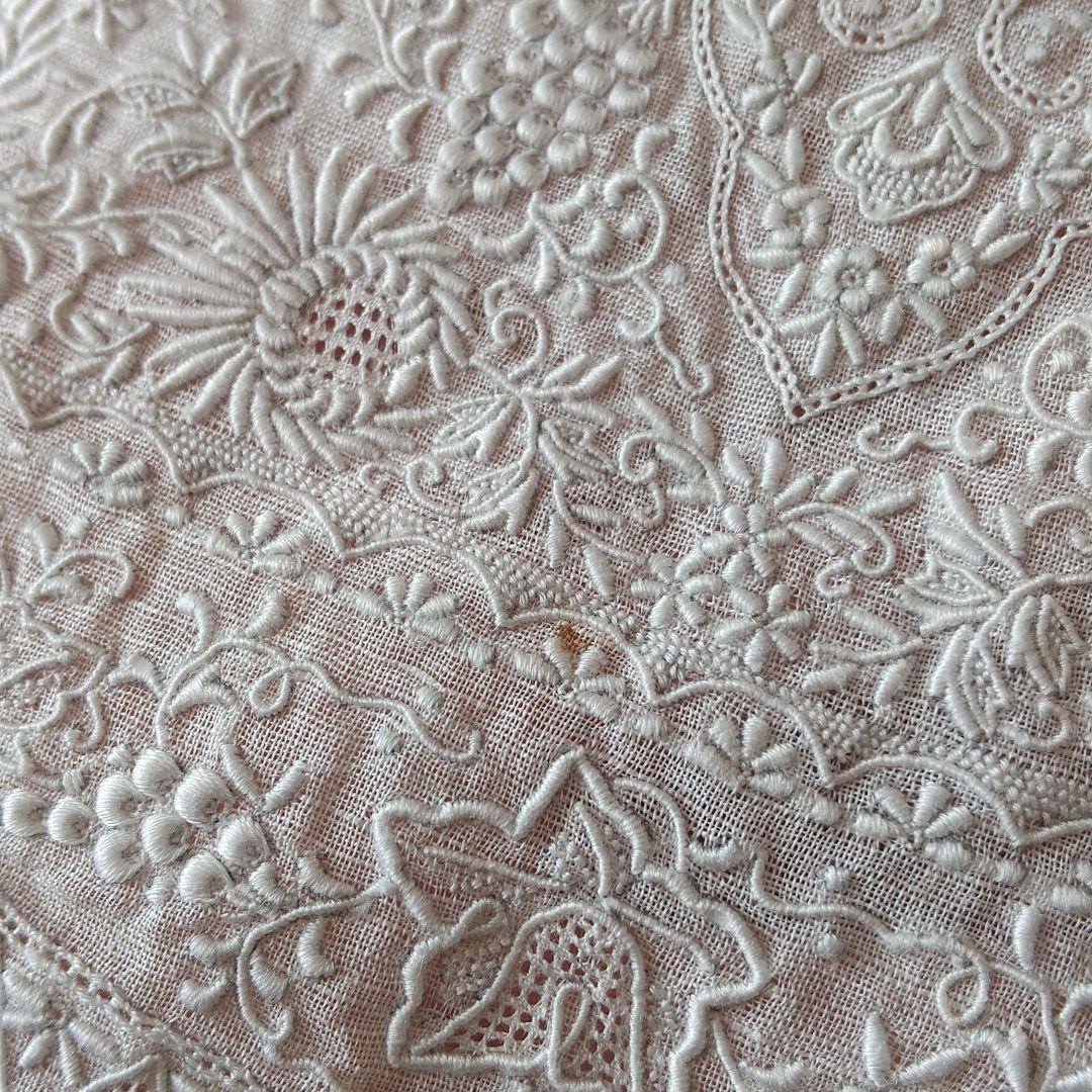 希少 高級品 スワトウ ヴィンテージ レース ハンカチ