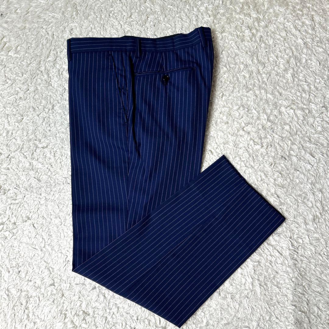 Ryu_wt.17　【極美品】MALE&Co セットアップスーツ ネイビー