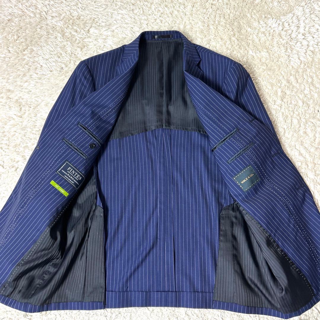 Ryu_wt.17　【極美品】MALE&Co セットアップスーツ ネイビー