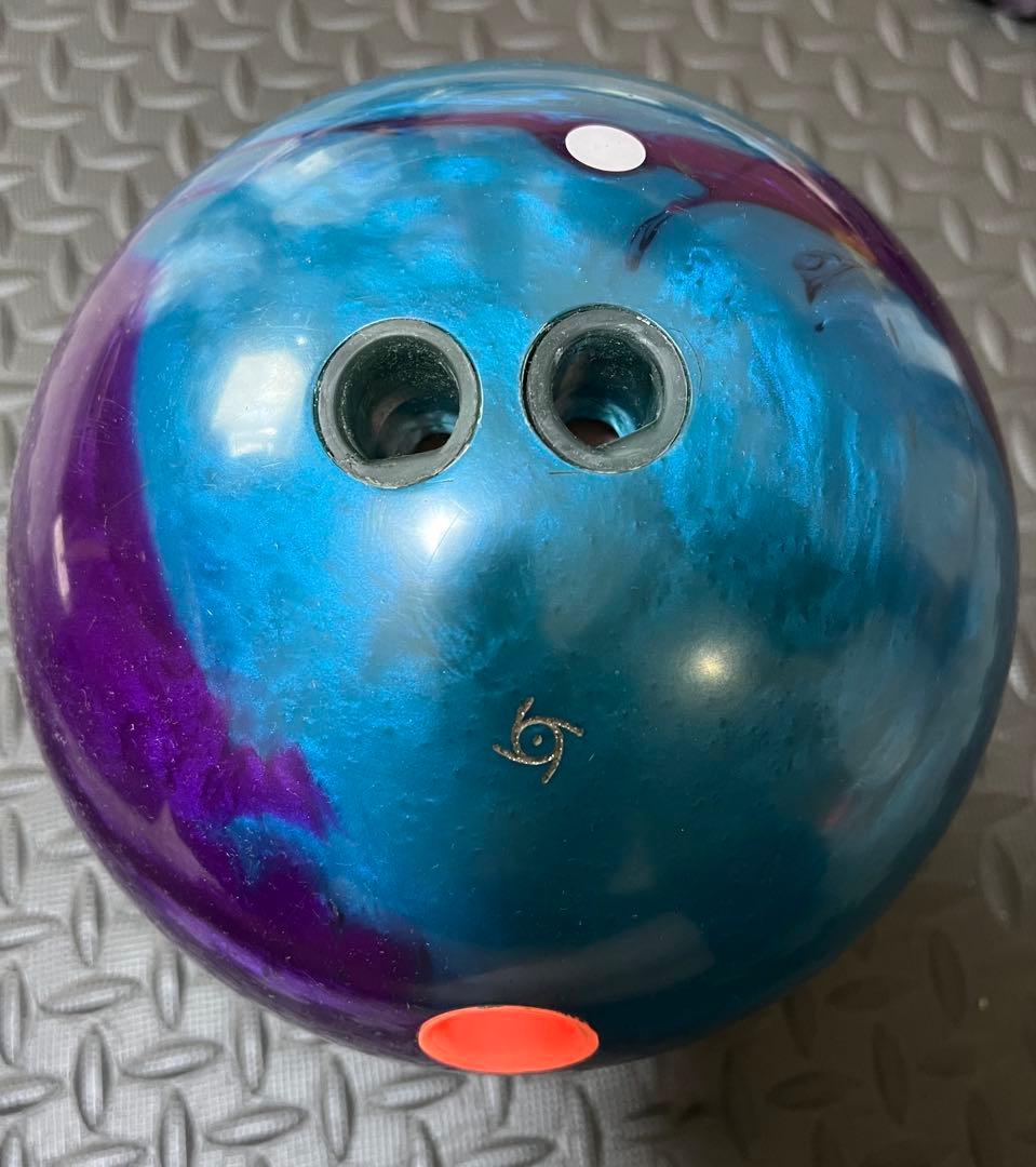 ASTRO PHYSIX ボウリングボール 紫青