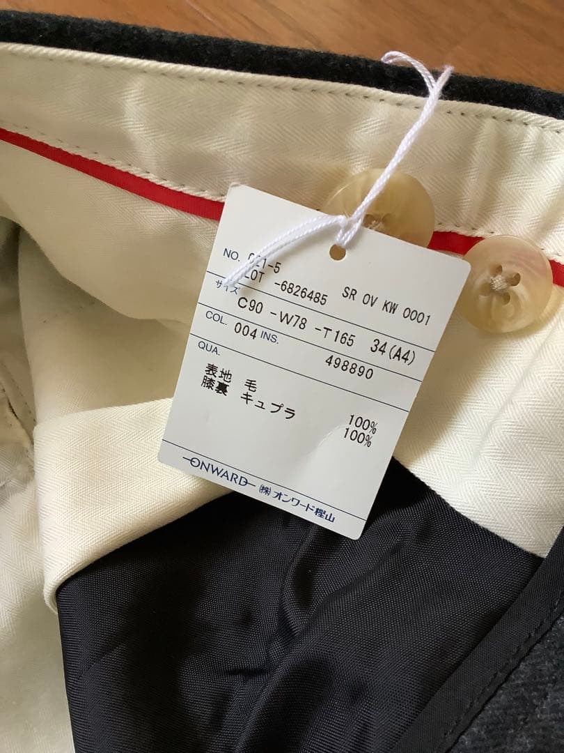 メンズ　ジェイプレス j.press チャコールグレー A4 新品未使用