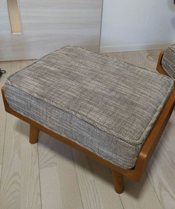 UNICO ALBERO オットマン グレー