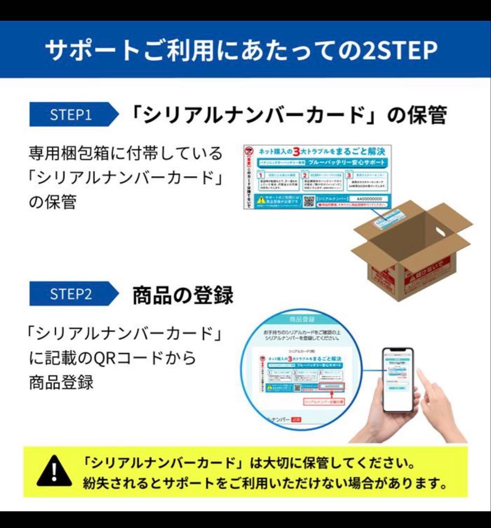 未開封　Panasonic S-115 バッテリー