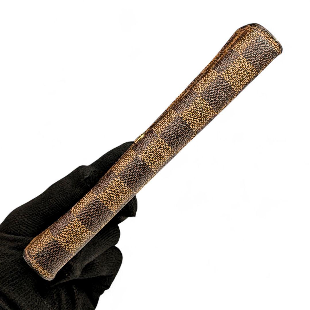 美品 ルイヴィトン ダミエ エベヌ ポルトトレゾール インターナショナル 長財布