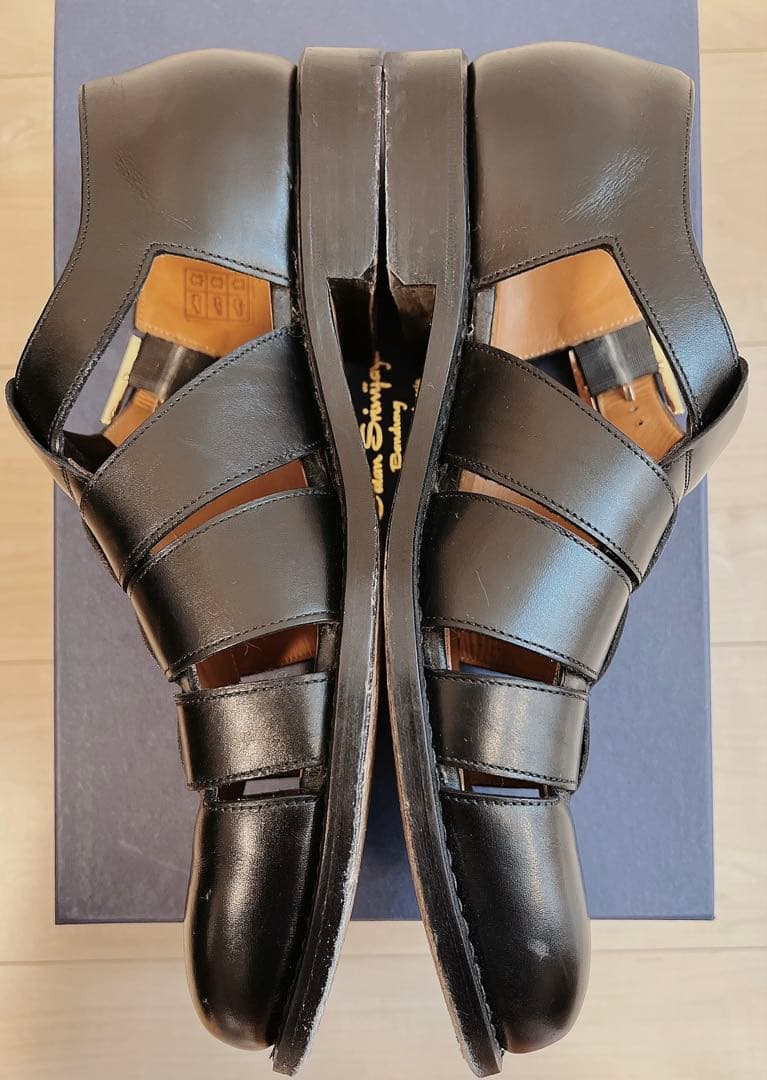 JALAN SRIWIJAYA カーフレザー グルカサンダル