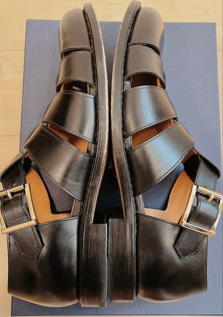 JALAN SRIWIJAYA カーフレザー グルカサンダル