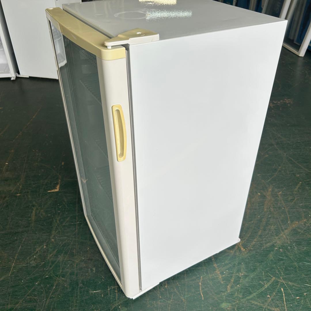 158業務用 冷蔵ショーケース オフィスコンビニ XW-105 左右開き 小型