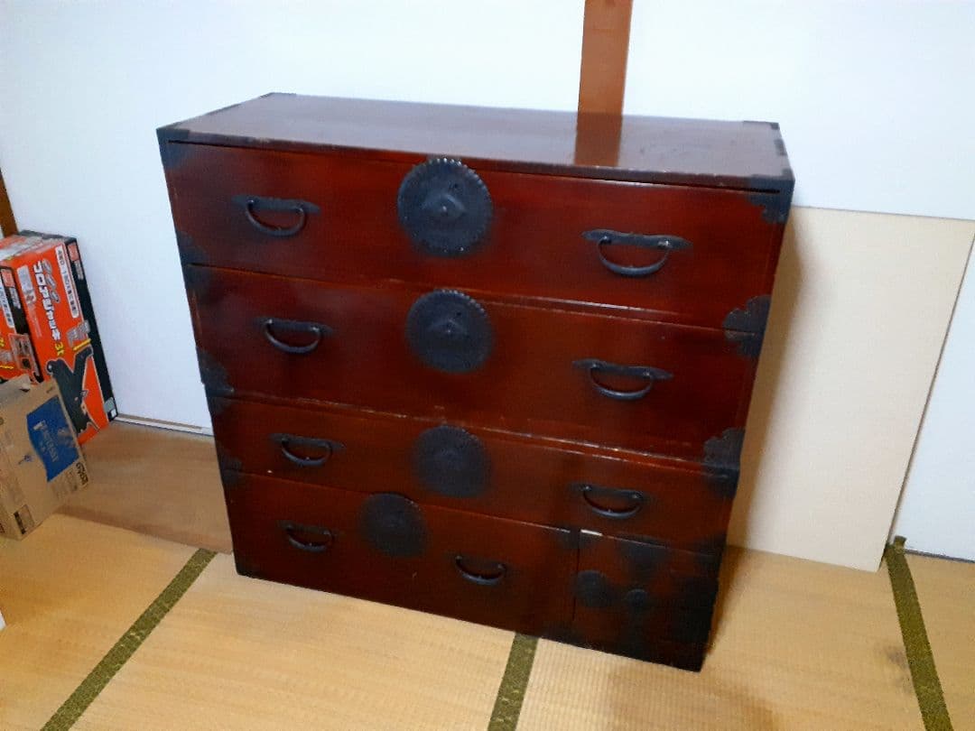 時代箪笥　相馬箪笥　和たんす　アンティーク　古民家　蔵出し