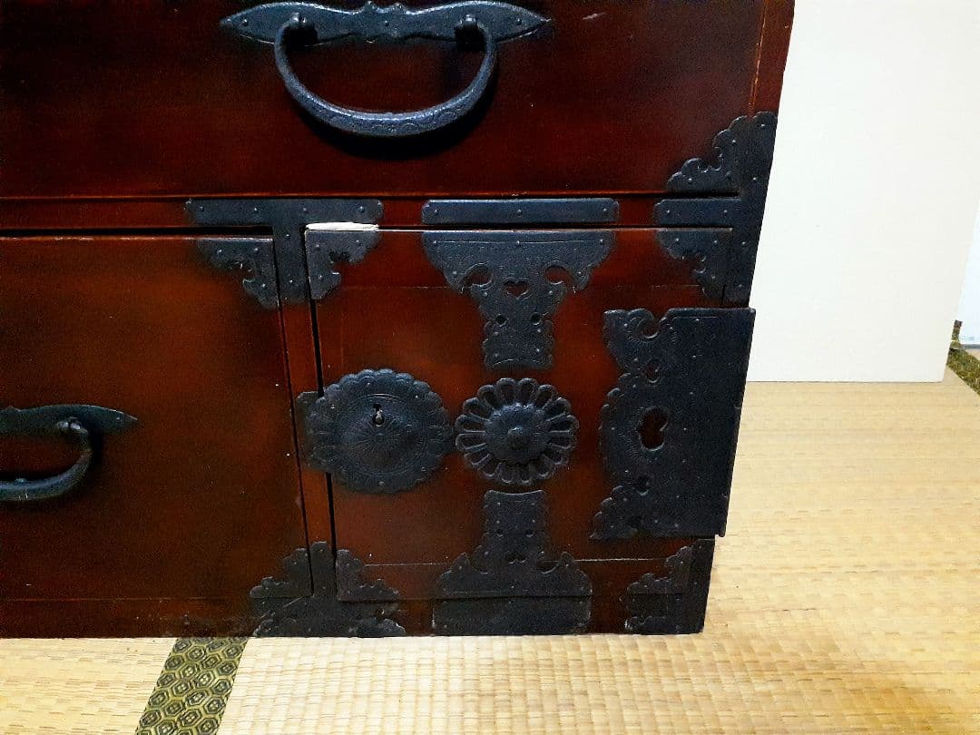 時代箪笥　相馬箪笥　和たんす　アンティーク　古民家　蔵出し