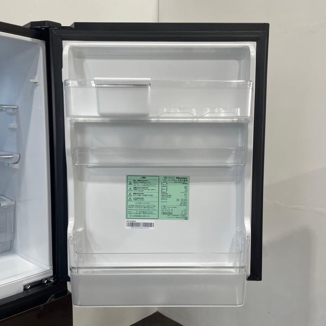 ハイセンス 冷蔵庫 HR-G2801BR 282L 2021年 家電Ap2102