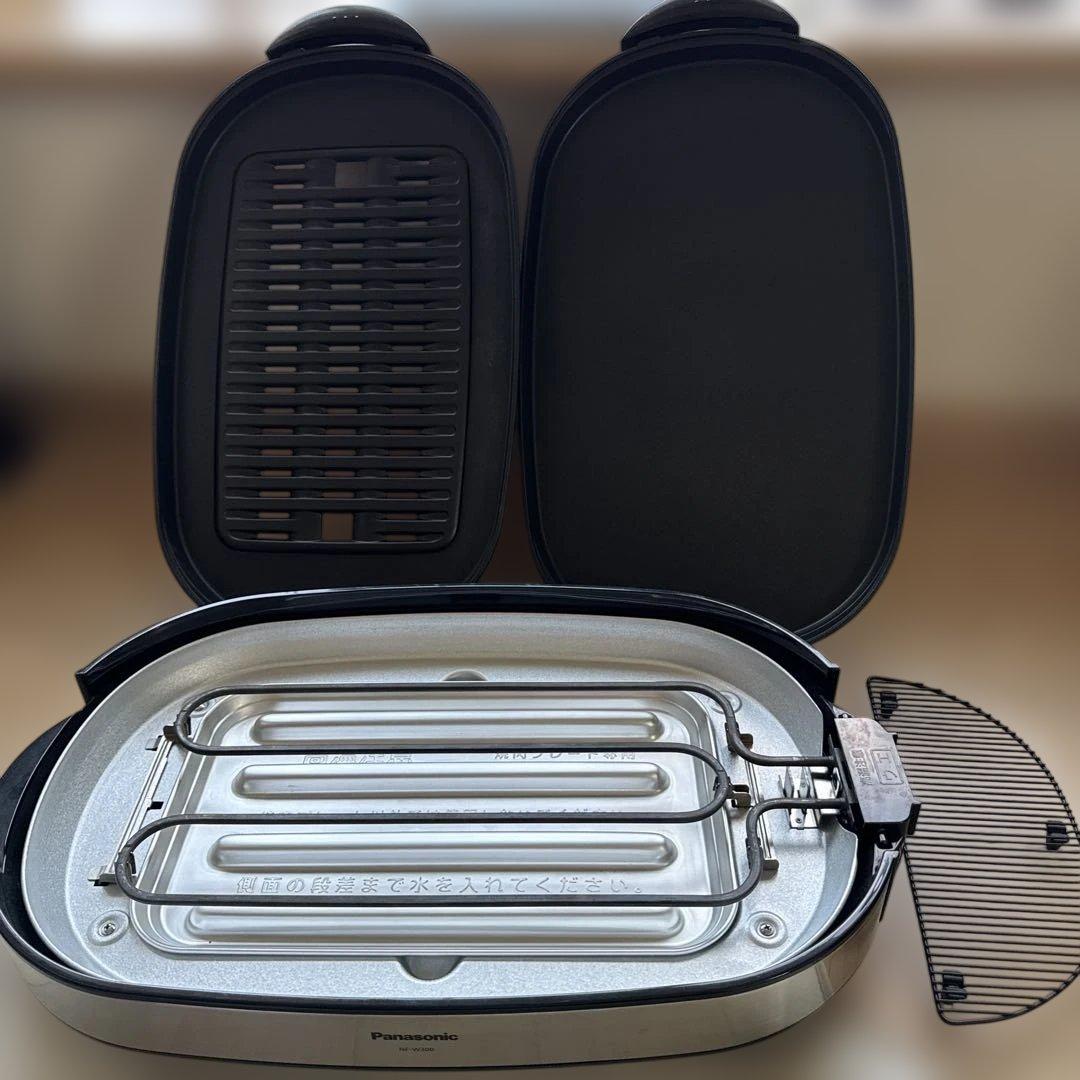 【美品】Panasonic ホットプレート NF-W300 2017年製