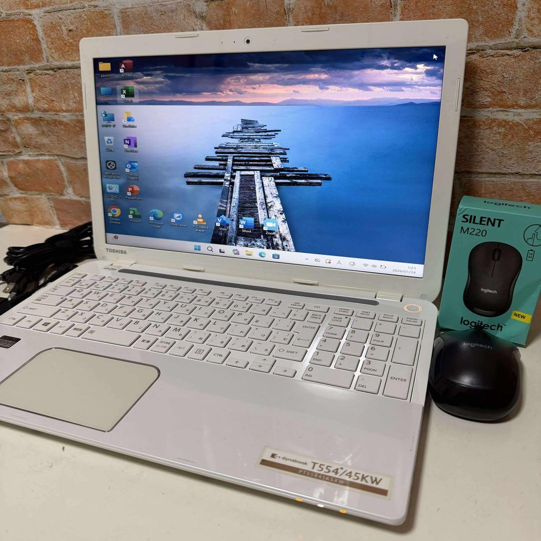 東芝ノート PC 高速起動SSD WebカメラWindows11 オフィス付き