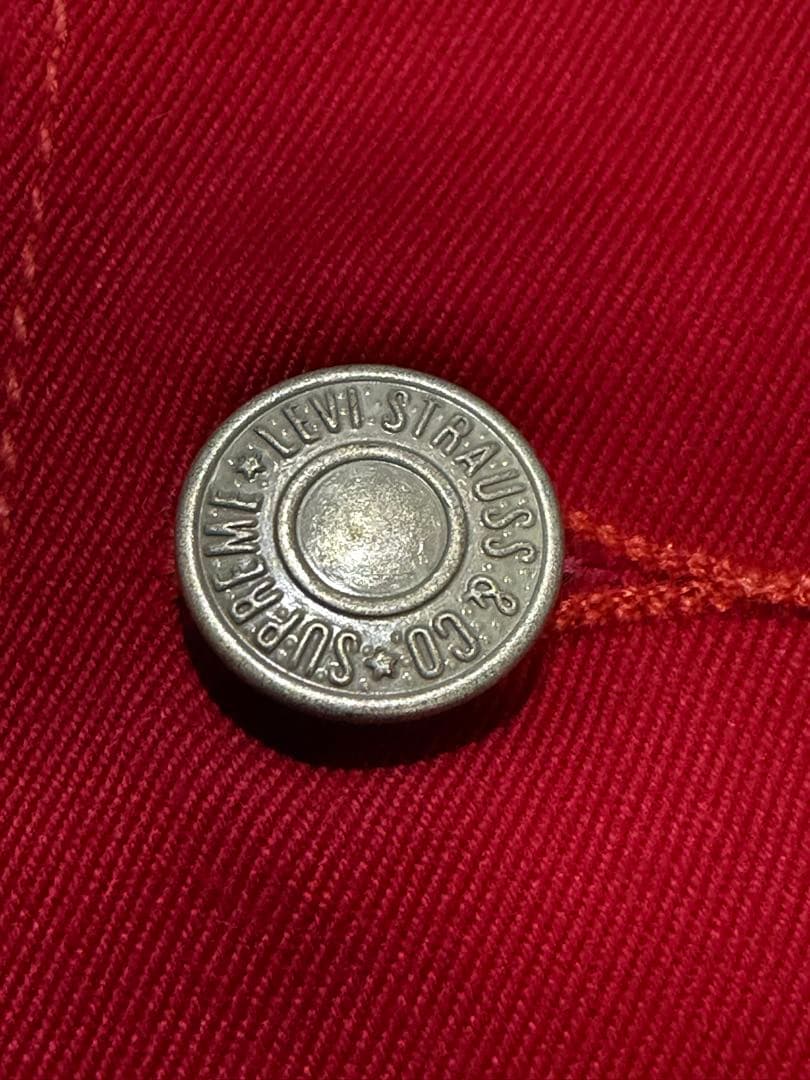 Levi Strauss & Co. Supreme レッドジャケット M