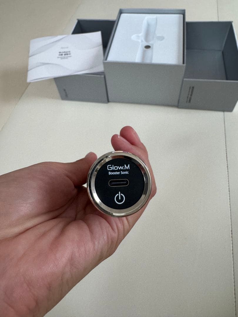 【美顔器】Glow.M BOOOSTER SONIC ブースターソニック