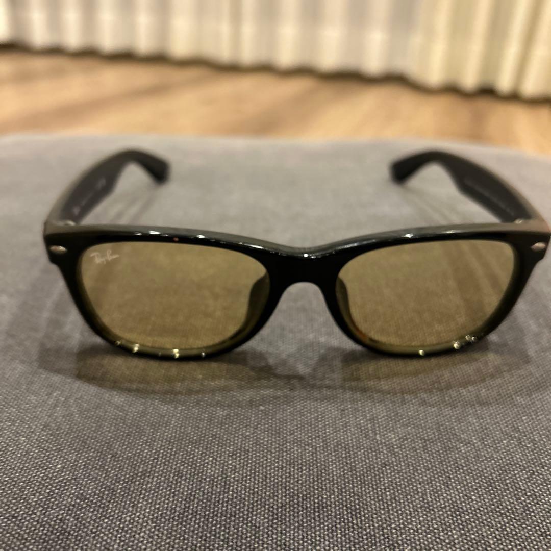 Ray-Ban New Wayfarer サングラス 　イエローレンズ　美品