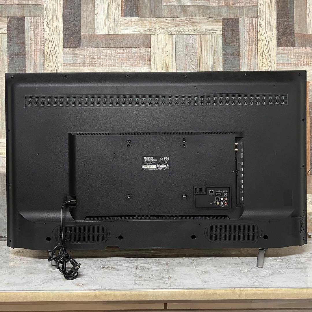 即日受渡❣️全国送料込ハイセンス50型4K液晶テレビ外付けHDD裏番組録画対応