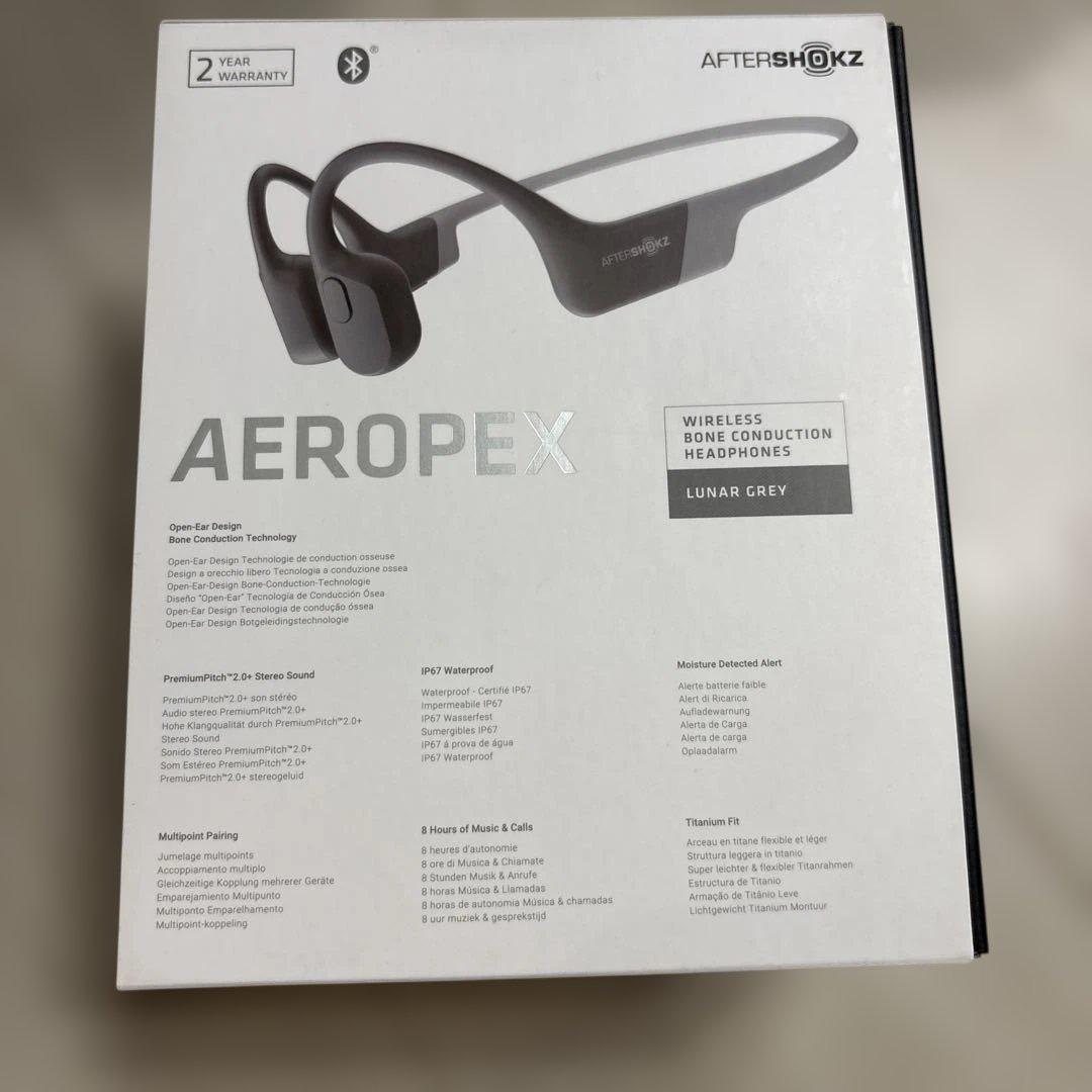 AEROPEX ワイヤレス骨伝導ヘッドフォン