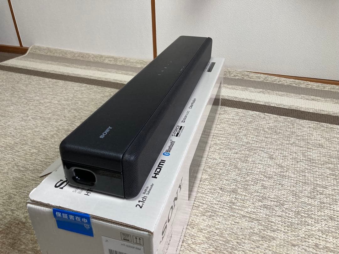 SONY サウンドバー HT-S200F