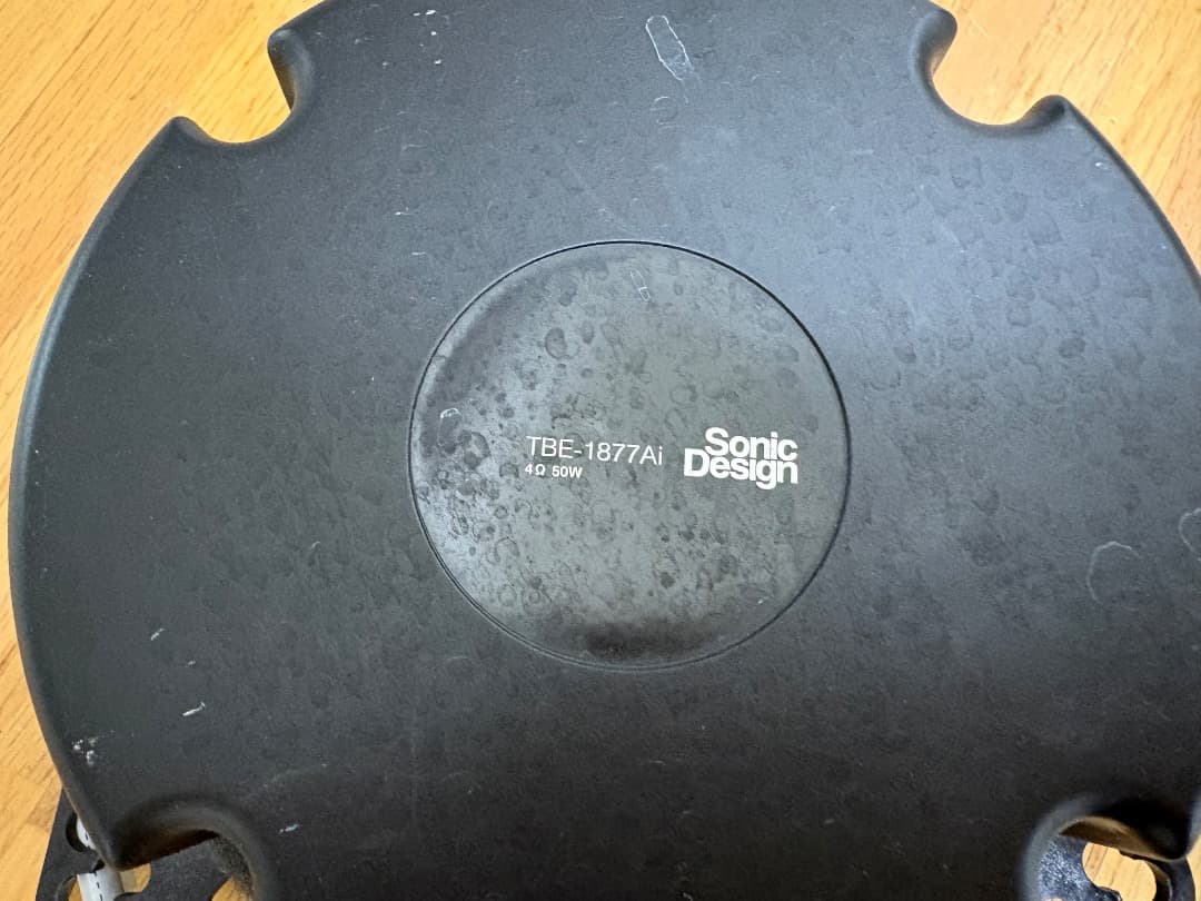 カーオーディオ Sonic Design TBE-1877Ai & SD-T18