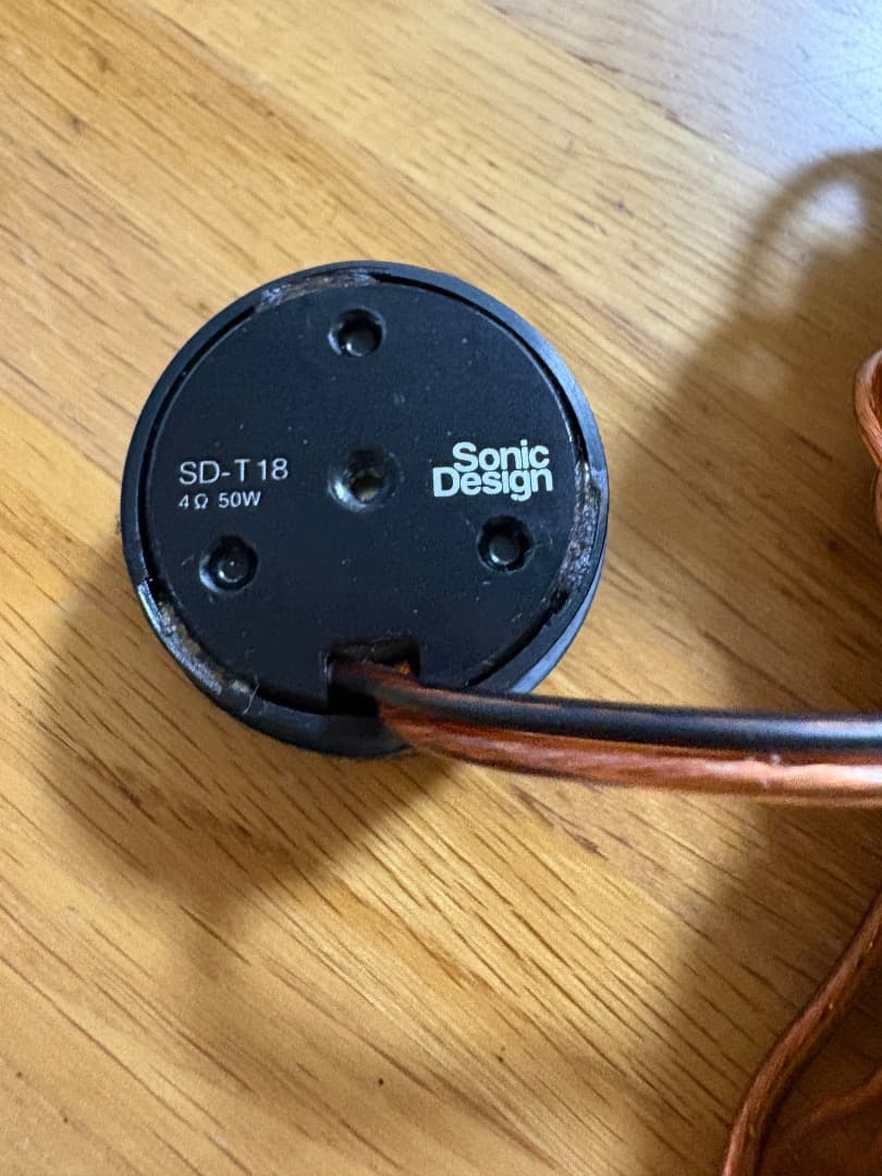 カーオーディオ Sonic Design TBE-1877Ai & SD-T18