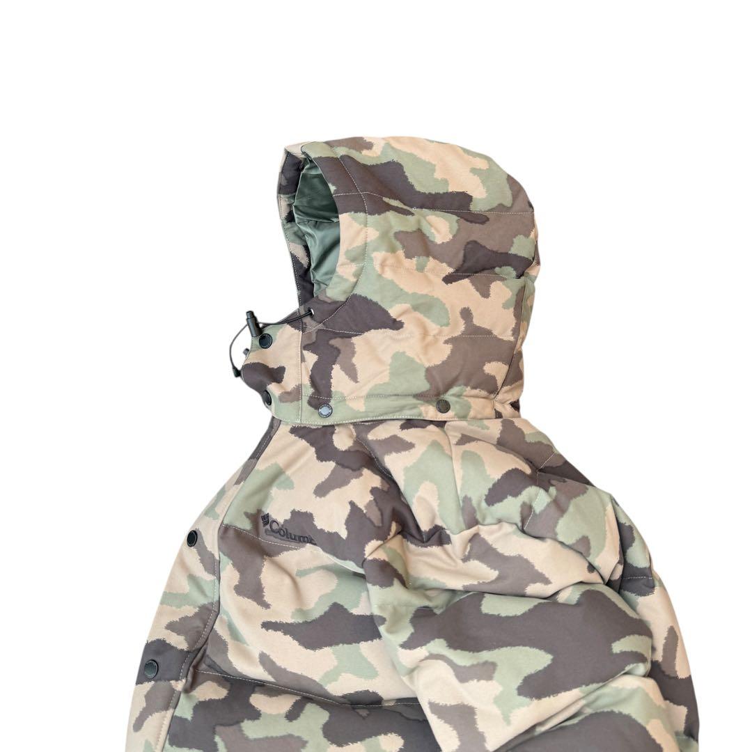 ✨極美品✨ Columbia ダウン 迷彩柄 カモフラージュ M 希少